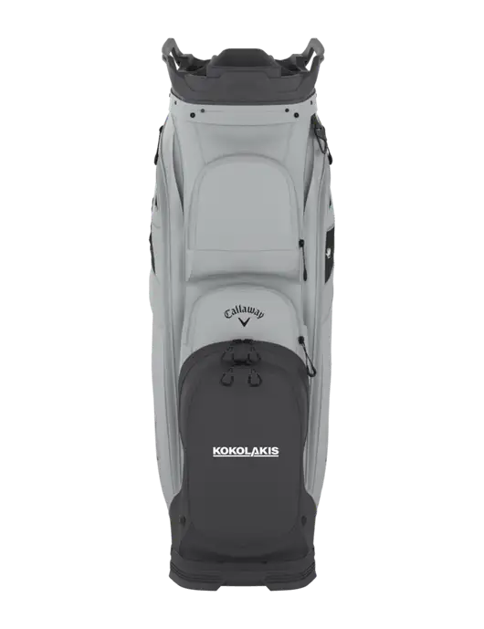 Callaway Org 14 Light Grey Golf Bag  w/Kokolakis Logo