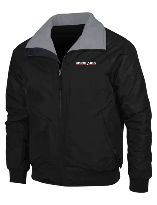 Black/Grey Classic Challenger Jacket w/Kokolakis Logo