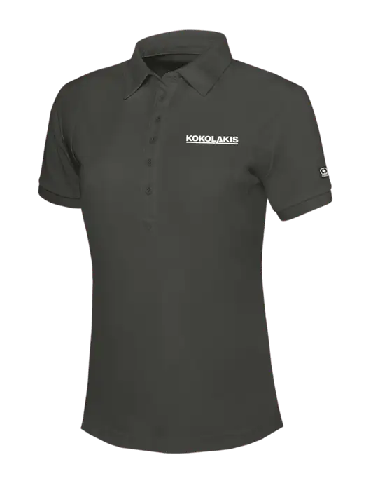 OGIO Womens Dark Grey Jewel Polo w/Kokolakis Logo
