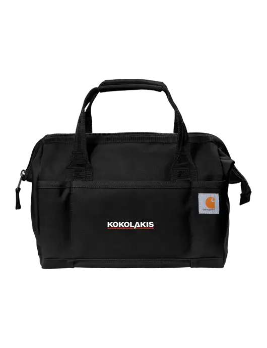 Carhartt Foundry Series 14” Black Tool Bag w/Kokolakis Logo