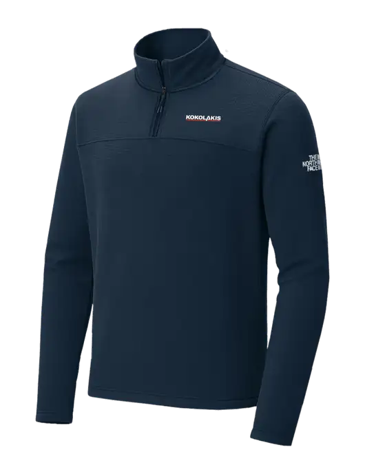 The North Face Aim 1/4-Zip Dark Navy Fleece w/Kokolakis Logo