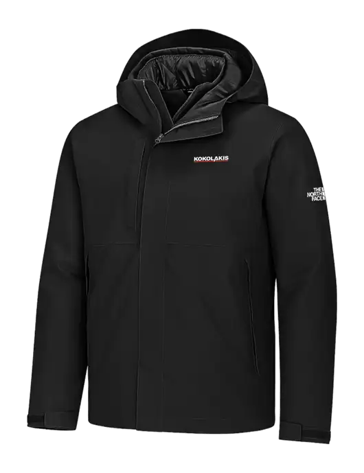 The North Face Castle Valley Triclimate 3-in-1 Black Jacket w/Kokolakis Logo, Kokolakis Logo