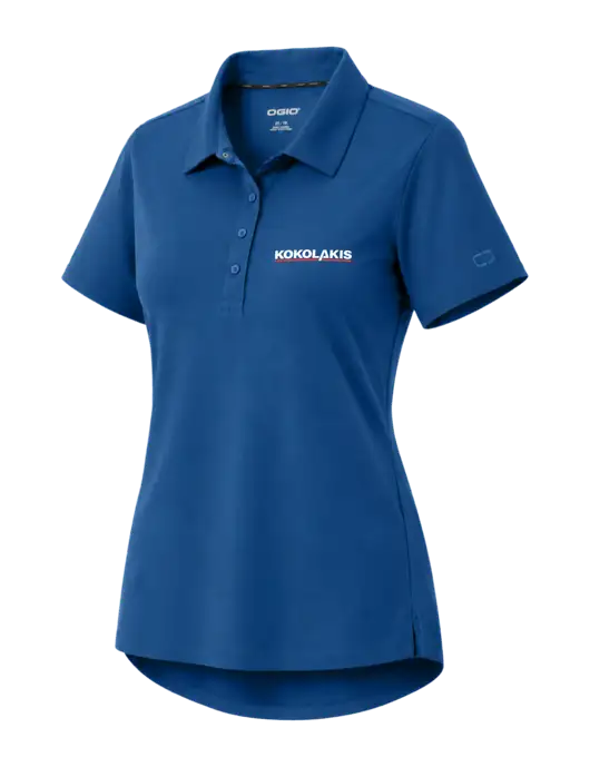 OGIO Womens Envision Light Navy Polo w/Kokolakis Logo
