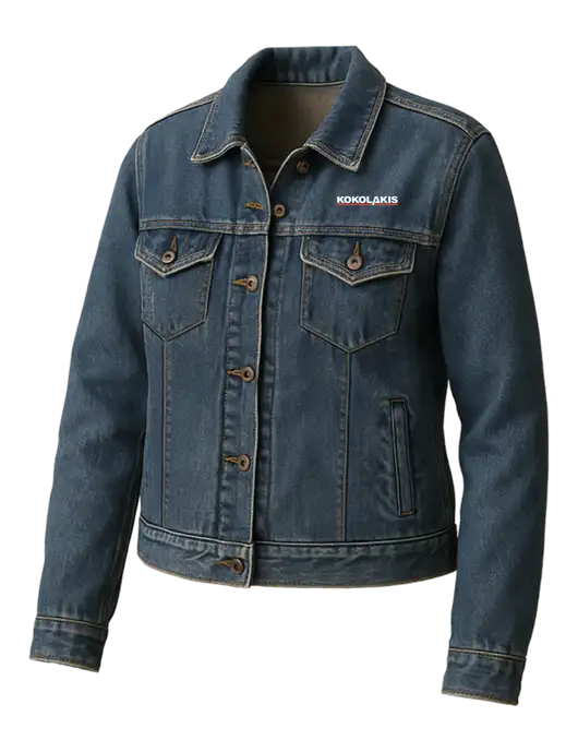 Womens Denim Jacket w/Kokolakis Logo