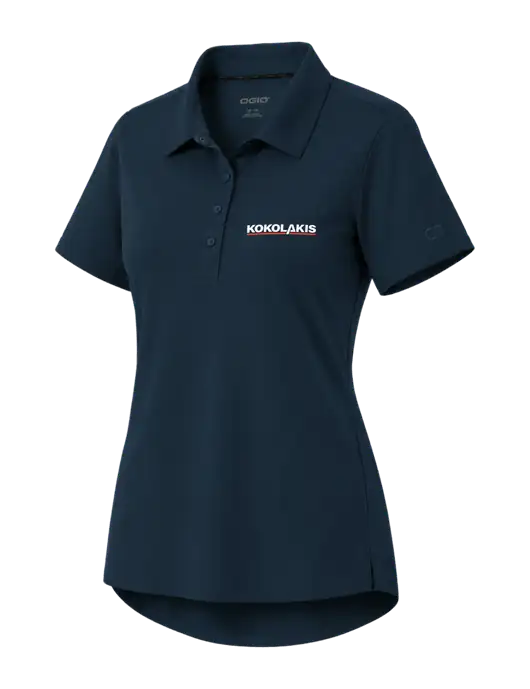 OGIO Womens Envision Dark Navy Polo w/Kokolakis Logo