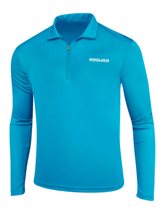 Sapphire Blue PosiCharge Competitor 1/4 Zip Pullover w/Kokolakis Logo