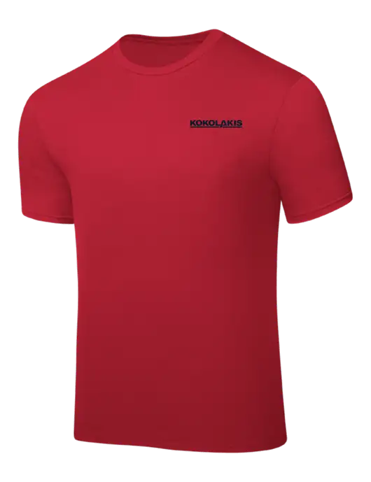 Red PosiCharge Competitor Tee w/Kokolakis Logo