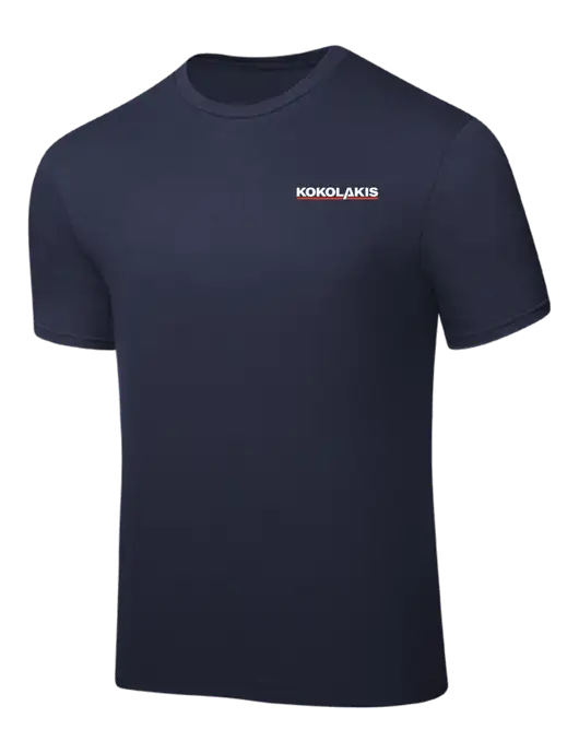 Navy PosiCharge Competitor Tee w/Kokolakis Logo