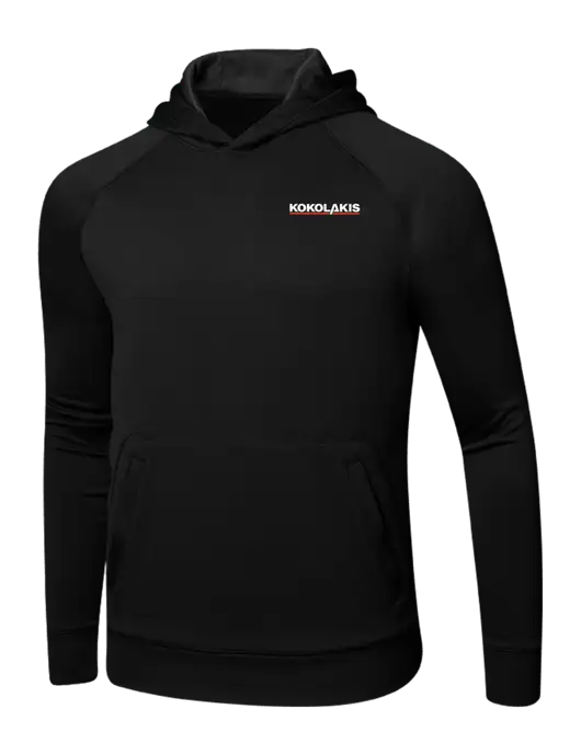 Tech Black Fleece Hooded Sweatshirt w/Kokolakis Logo