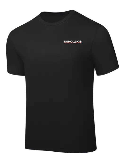 Black PosiCharge Competitor Tee w/Kokolakis Logo