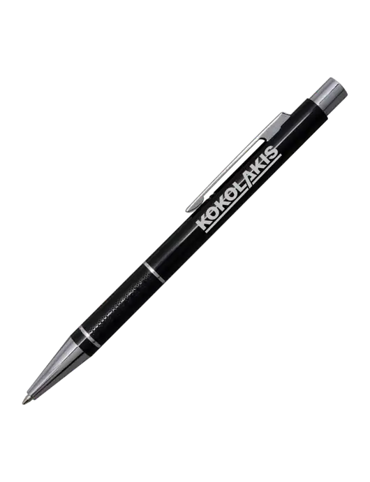 St George Black Pen - Blue Ink w/Kokolakis Logo