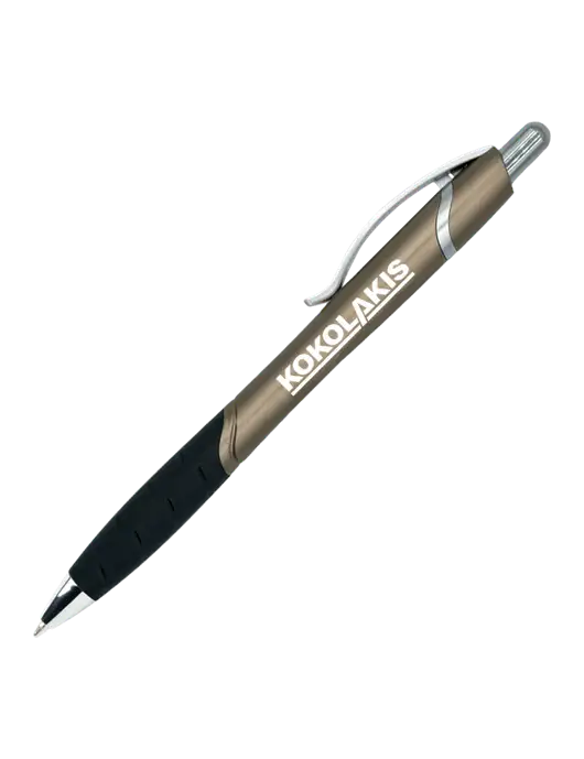 Summerhill Grey Pen - Black Ink w/Kokolakis Logo