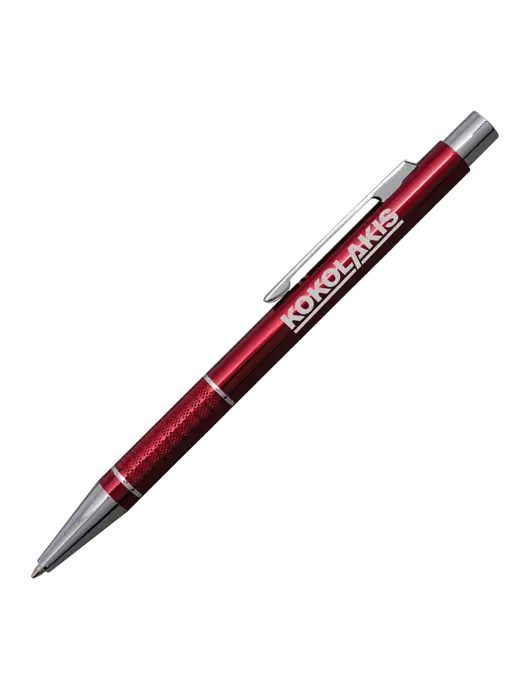 St George Red Pen - Blue Ink w/Kokolakis Logo