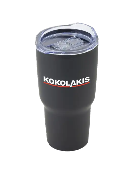 Odyssey Black 30 oz Travel Tumbler w/Kokolakis Logo