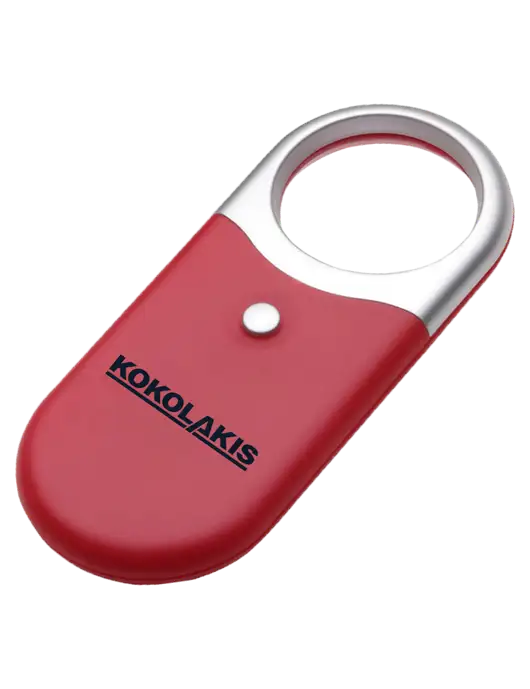 Compact Red Magnifier Light w/Kokolakis Logo