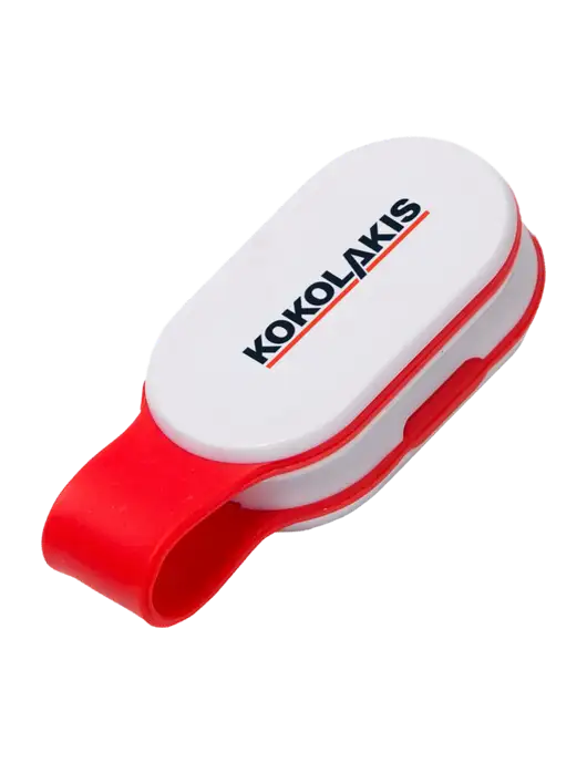 Magna Clip Red Personal Safety Light w/Kokolakis Logo