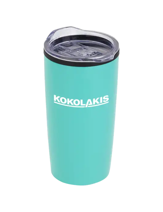 Olympus Teal 20 oz Tumbler w/Kokolakis Logo