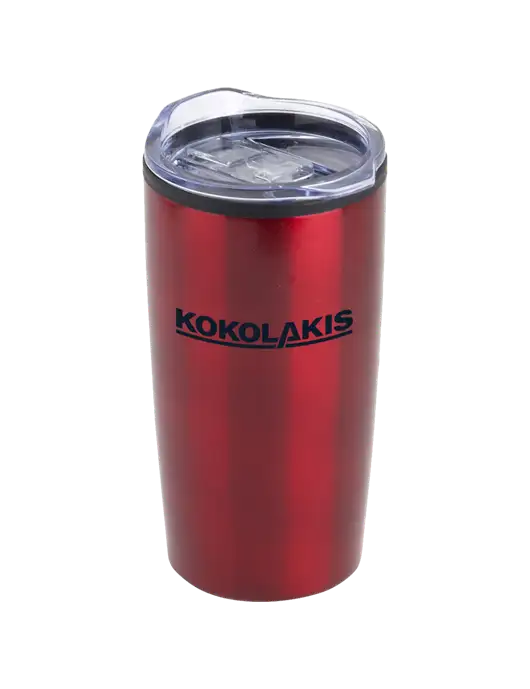 Olympus Red 20 oz Tumbler w/Kokolakis Logo