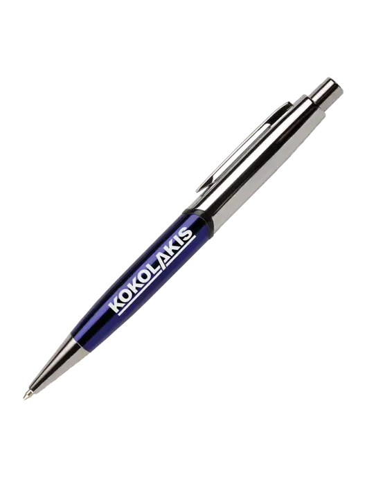 Chimera Blue Pen - Black Ink w/Kokolakis Logo