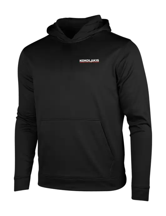 Black Fleece Sport-Wick Hooded Pullover w/Kokolakis Logo