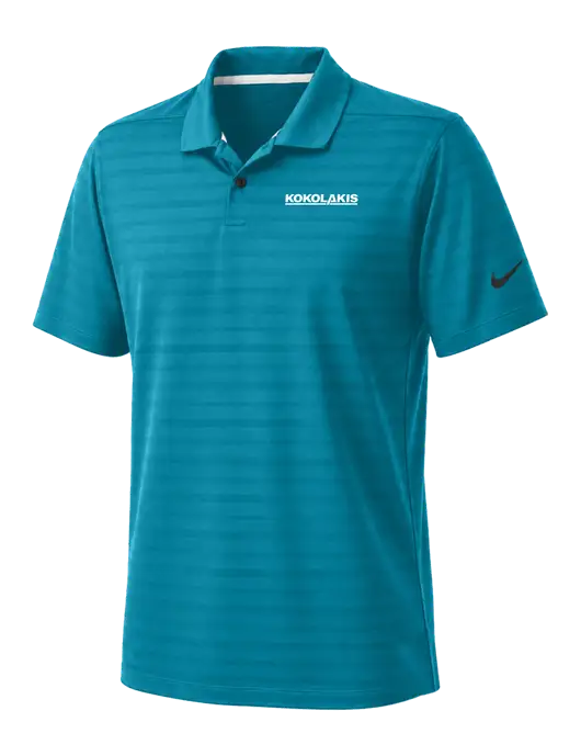 Nike Sapphire Blue Dri-FIT Vapor Jacquard Polo w/Kokolakis Logo