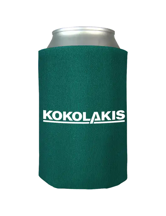 Teal Foam Coolie w/Kokolakis Logo