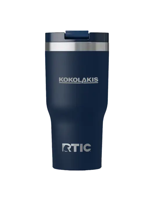 RTIC Essential 30 oz Navy Tumbler w/Kokolakis Logo