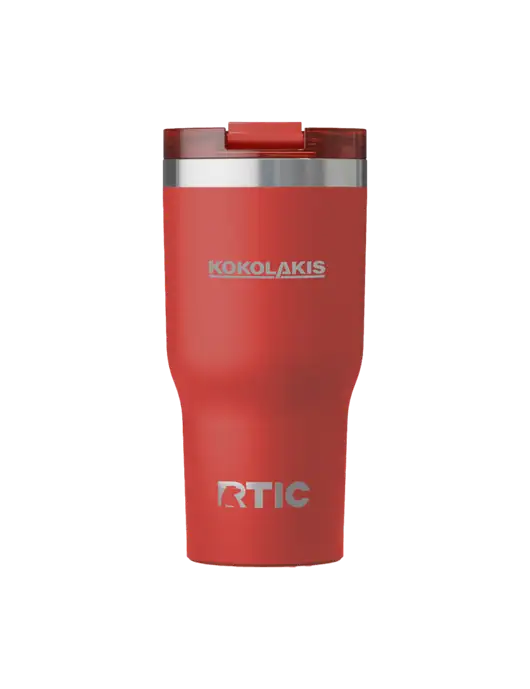 RTIC Essential 20 oz Red Tumbler w/Kokolakis Logo