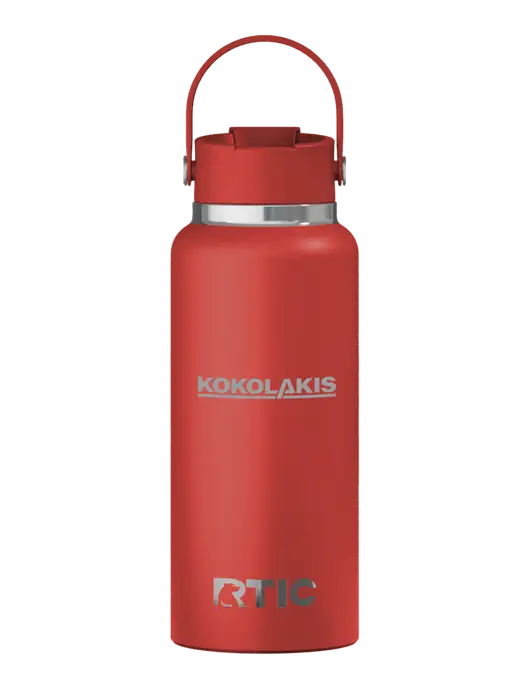RTIC Outback 32 oz Red Bottle w/Kokolakis Logo
